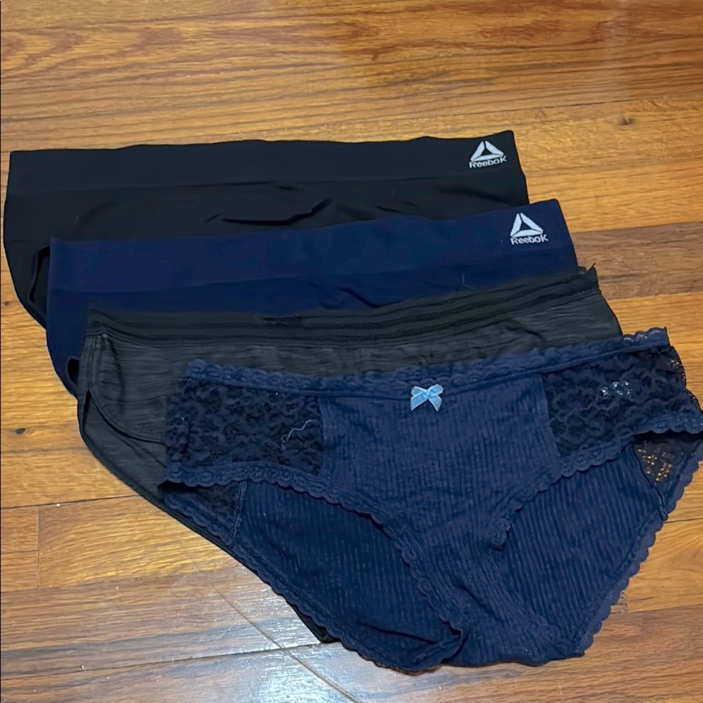 Set of 4 Women’s Hipster Boybrief Panties